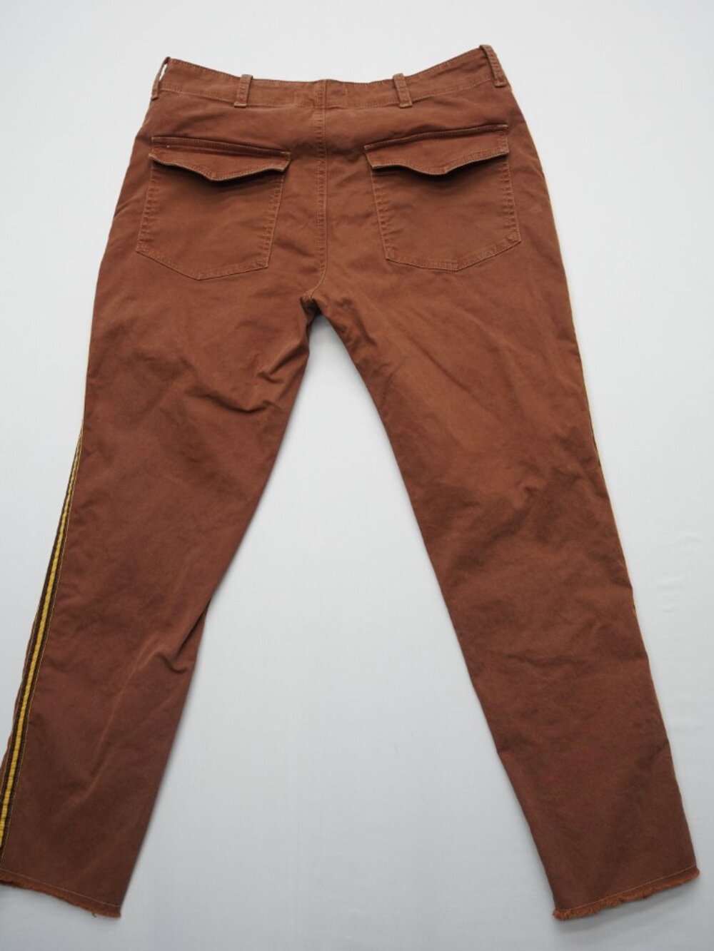 Nili Lotan Jenna Pants with Side Tape in Rust Size 4‎ - Picture 5 of 14